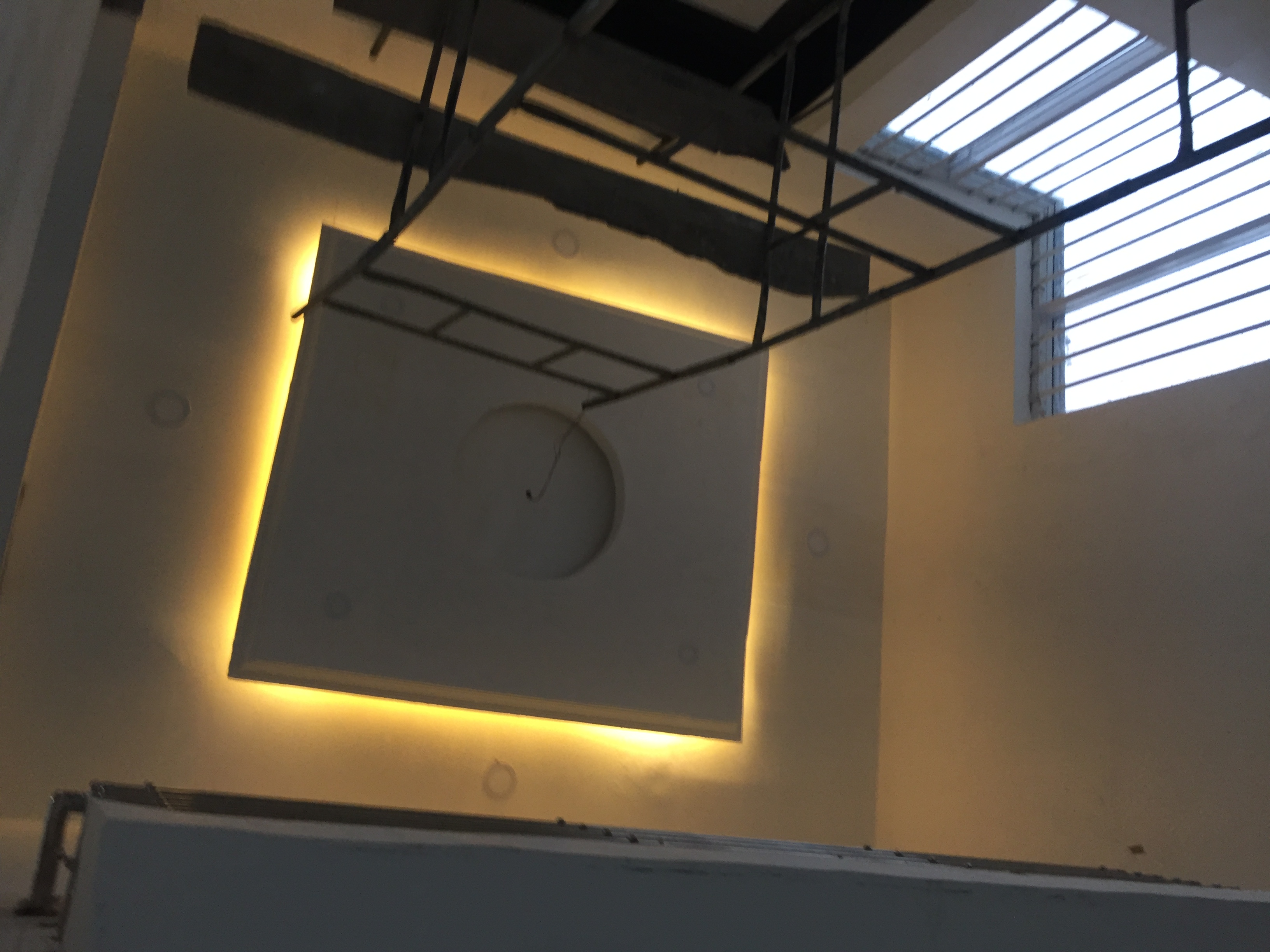 Backlit Square Ceiling