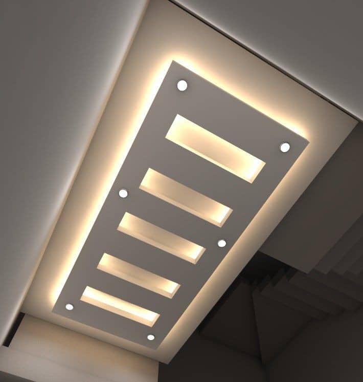 Modern Rectangular Ceiling Design