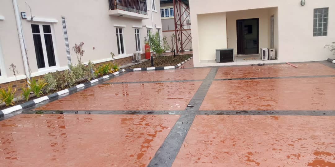 Outdoor Stamped Concrete